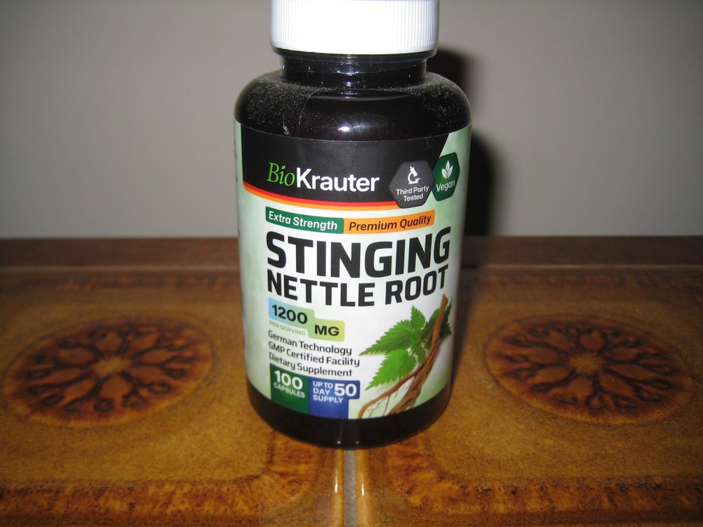 BIO KRAUTER® Stinging Nettle for Seasonal Support…1200mg…100 Capsules…NEW!