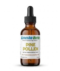 PINE POLLEN TINCTURE MAXIMUM STRENGTH! BOOST TEST 2 Ounces 100% NATURAL