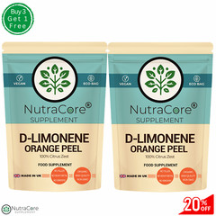 D-Limonene Capsules 550mg-(100% Citrus Zest)-Cholesterol , 100% Natural-90Caps