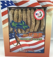 Ginseng Roots Long Small 4oz Box Free Shipping 美国花旗参