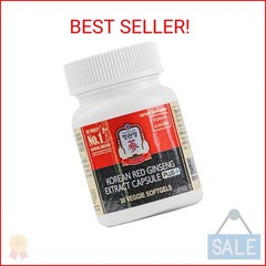 JUNG KWAN JANG Korean Red Ginseng Extract Capsules Plus | All-in-1 Focus Pills f