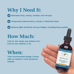 EyeClear Pro—Natural Eye Support Oral Liquid for Dry, Red, Swollen…