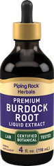 Burdock Root Tincture Extract | 4 fl oz | Non-GMO Drops | by Piping Rock