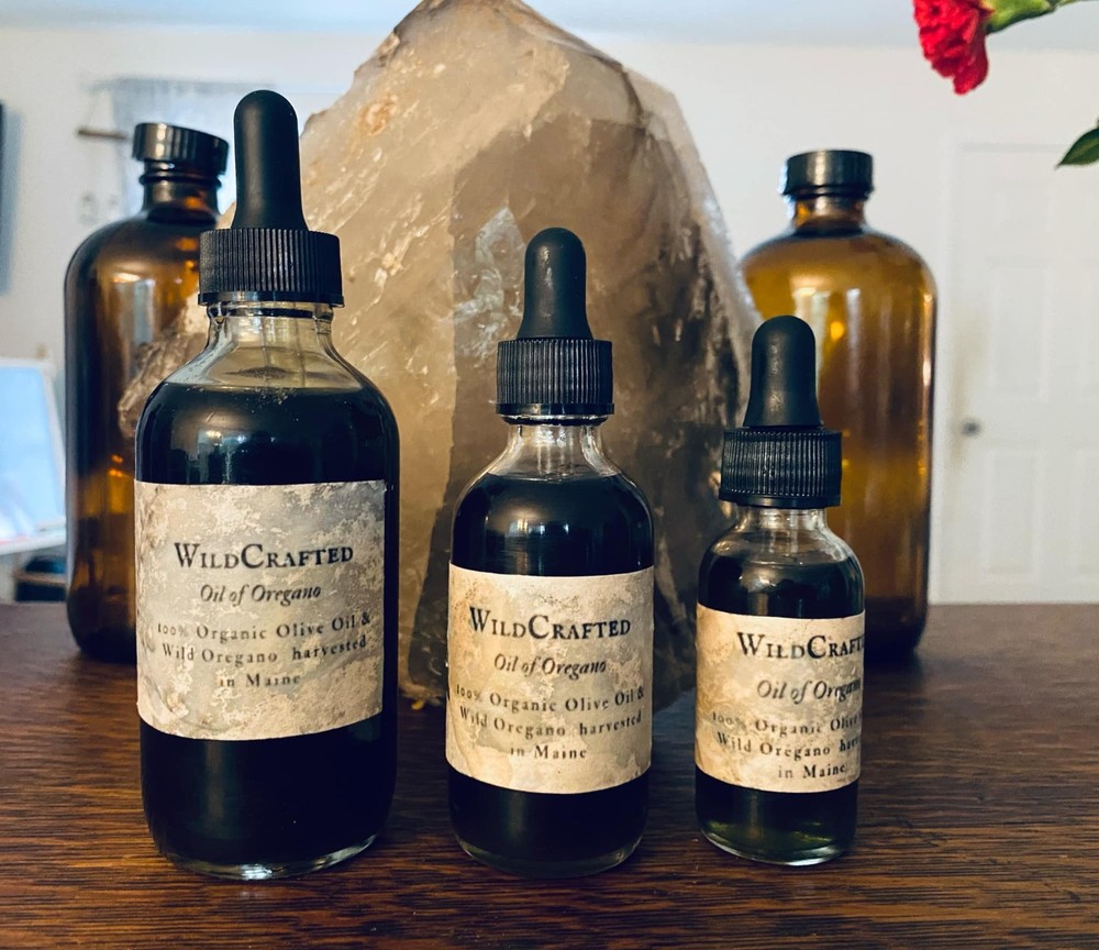 Oil of Oregano Organic Wild Crafted in Maine Powerful & Potent Anti Viral