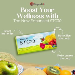 4 Boxes Superlife STC30 Supplement Stemcell Activator Vitamin 15 Sachet/Box