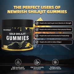 Shilajit Gummies Manuka Honey Lemon Flavor Himalayan shilajit No Added Sugar Ash
