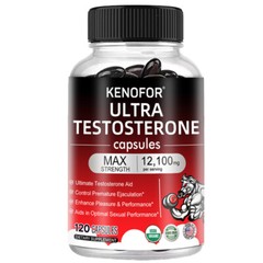 KENOFOR Ultra Testosterone Caps – support endurance, muscle, and energy