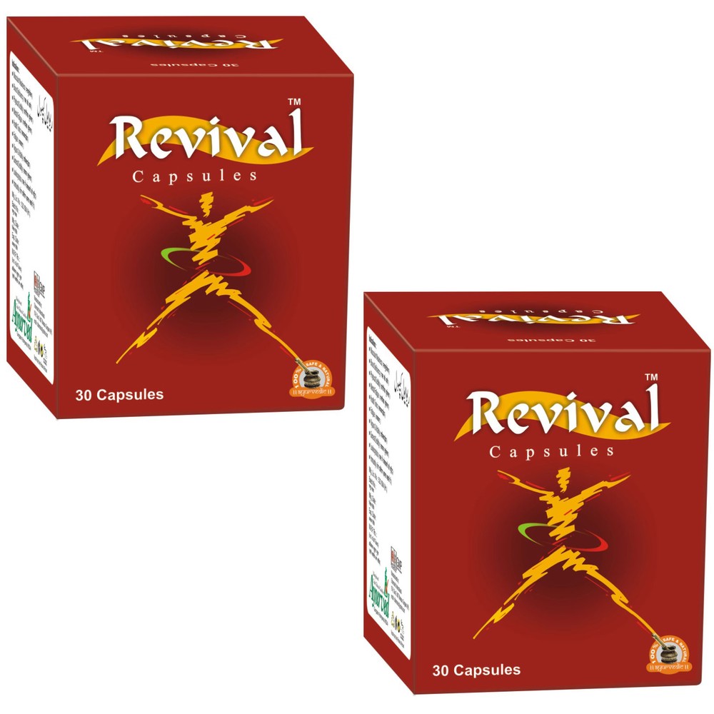 Herbal Immunity Booster Supplements For Men And Women 60 Revival Capsules