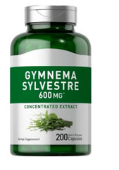 Gymnema Sylvestre 600mg 200 Caps Leaf Piping AMPK Activator