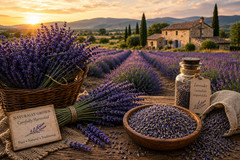 Lavender Flower Buds Dried Natural Ultra Grade 28.3g Bag Kosher USDA Organic
