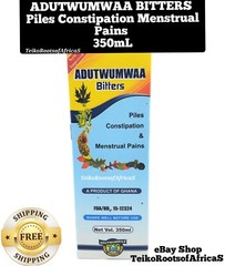 Adutwumwaa Bitters Constipation General Body Pains Piles – 350mL