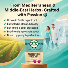 Probiotics Complex Capsules 40 Billion CFU 15 Active Bacteria-100% Vegan-90Caps