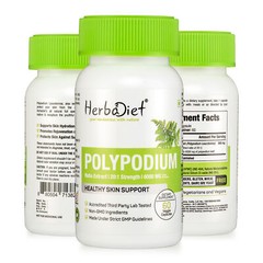 Polypodium Leucotomos (PLE) 20:1 Extract Capsules Immune Support Skin Health