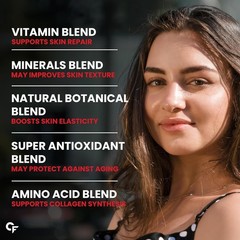 Carbamide Forte Veg Collagen Supplements for Bones Plant Based Tablets Skin Nail
