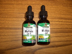 2-Nature’s Answer Mullein Leaf Extract 2000mg Alcohol Free 1 fl oz each Exp 1/30