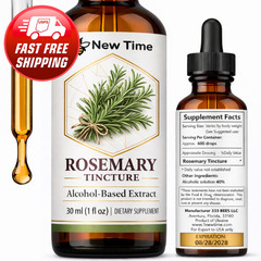 Rosemary Tincture Extract Focus Memory Brain Support Herbal Drops 30ml (1 fl oz)