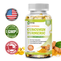 Turmeric Curcumin with Bioperine 1950mg High Absorption Triple Strength Capsules