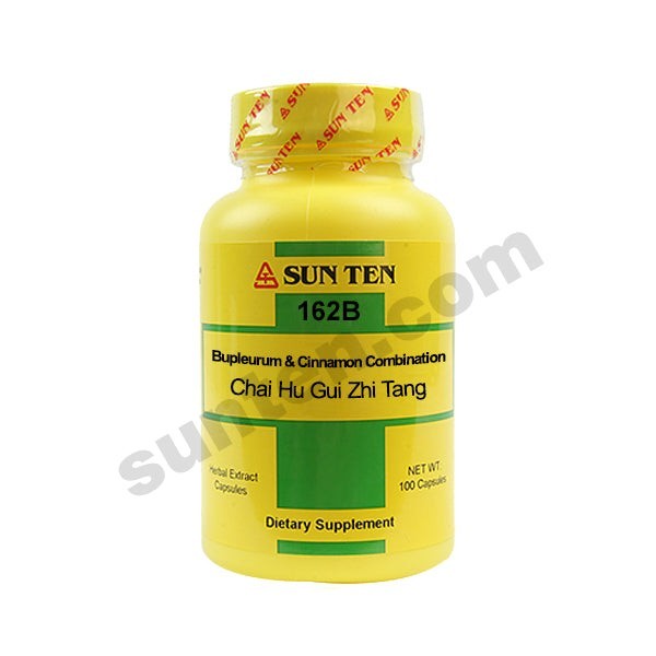 Sun Ten Chai Hu Gui Zhi Tang 162B 100 Capsules MFG 05/2023 New Sealed