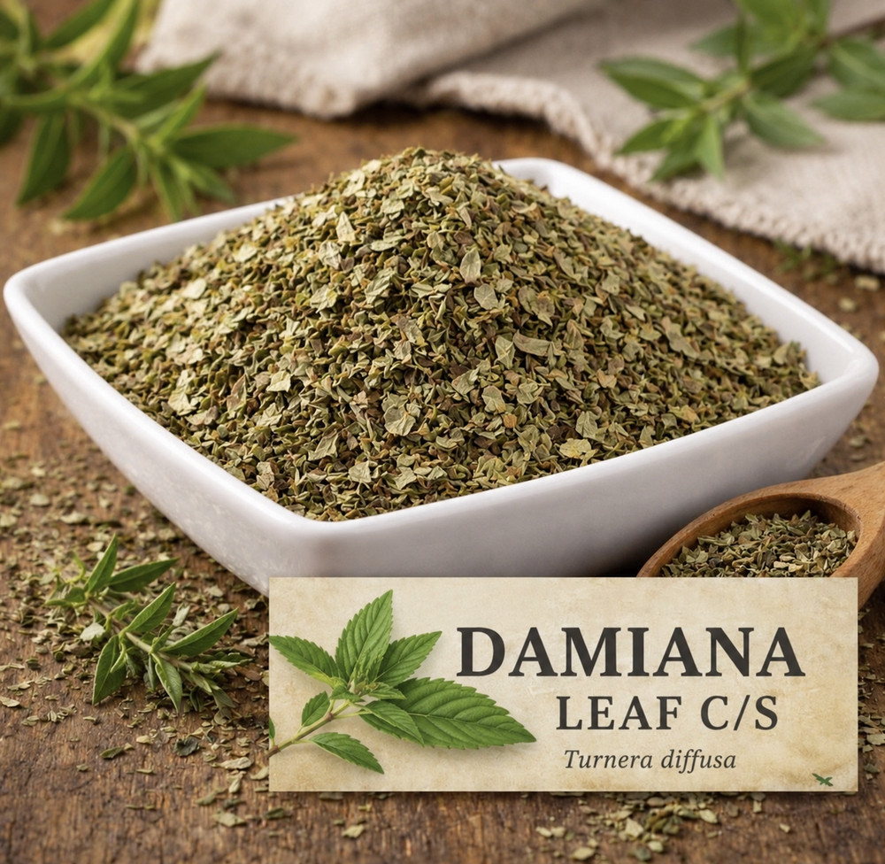 Premium Damiana Leaf C/S | Cut & Sifted | Premium Quality | Herbal Tea Wellness