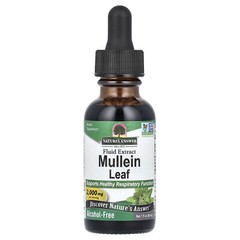 Nature s Answer Mullein Alcohol-Free 2000 mg 1 fl oz 30 ml Alcohol-Free,