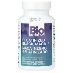 Gelatinized Black Maca, 1,000 mg, 60 Vegetarian Capsules (500 mg per Capsule)