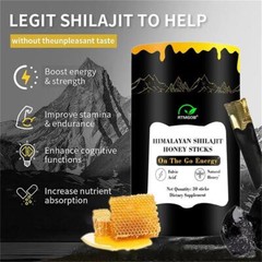 Better Alt Pure Himalayan Shilajit Sticks with Natural Honey, Naturally Sweeter