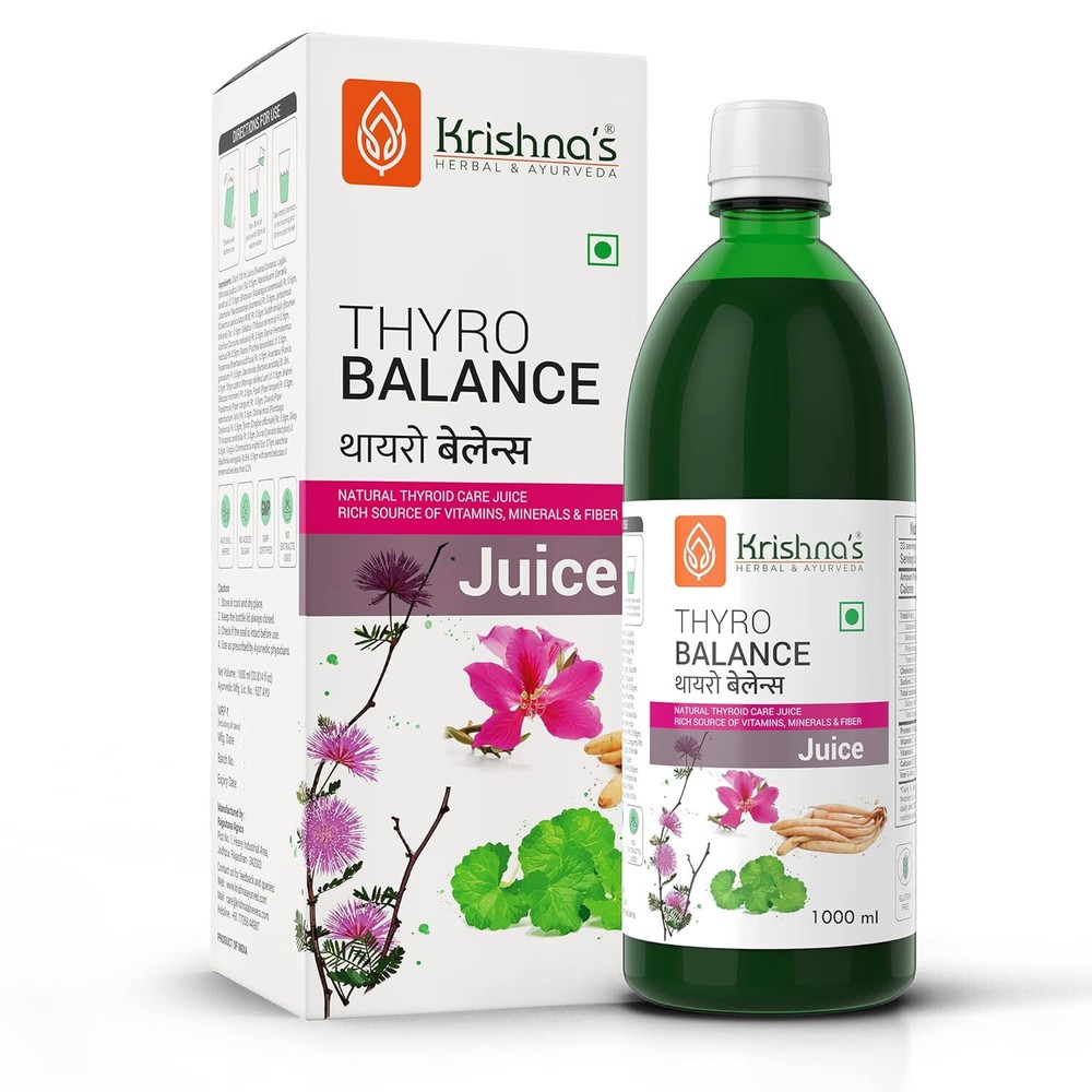 KRISHNA’S Herbal & Ayurveda Thyro Balance Juice 1L