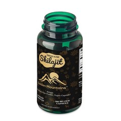 Golden Mountains Shilajit Vegan 90 Caps 500mg Pure Authentic Siberian Altai