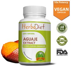 Aguaje Fruit Curvy Extract Capsules POTENT Help shape women Curves Phytoestrogen