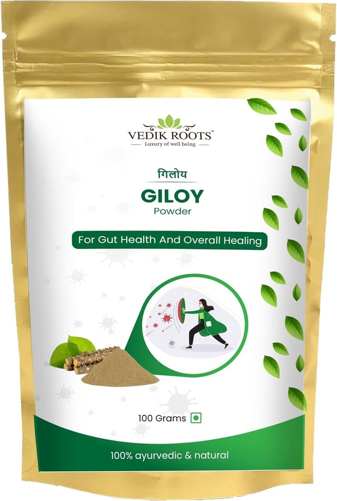 Giloy Powder – 100% Pure Extract for Immunity & Illness Support