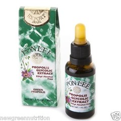 3 Bottles of Brazilian Green Propolis Glycolic Extract Pon Lee – No Alcohol