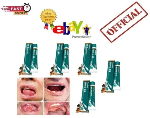 Himalaya HiOra-SG Gel Pack of 5 x 10gm Each For mouth ulcer tooth FREE SHIP 2028