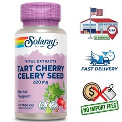 Tart Cherry and Celery Seed Extract 620mg | 60 Capsules | Natural Herbal