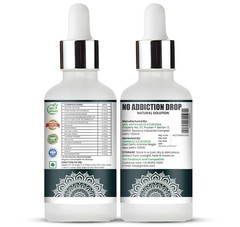 2 Pack Ayurvedic No Addiction Drop Quit Smoking Drinking Alcohol Nasha Mukti Nat