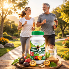 Natural capsules Maca root super food