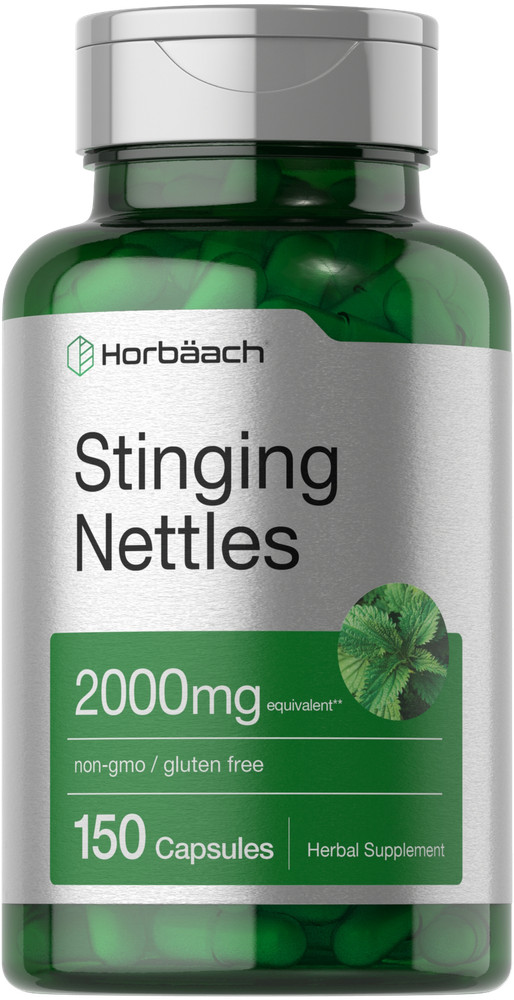 Stinging Nettle Capsules 2000mg | 150 Count | Herbal Extract | by Horbaach