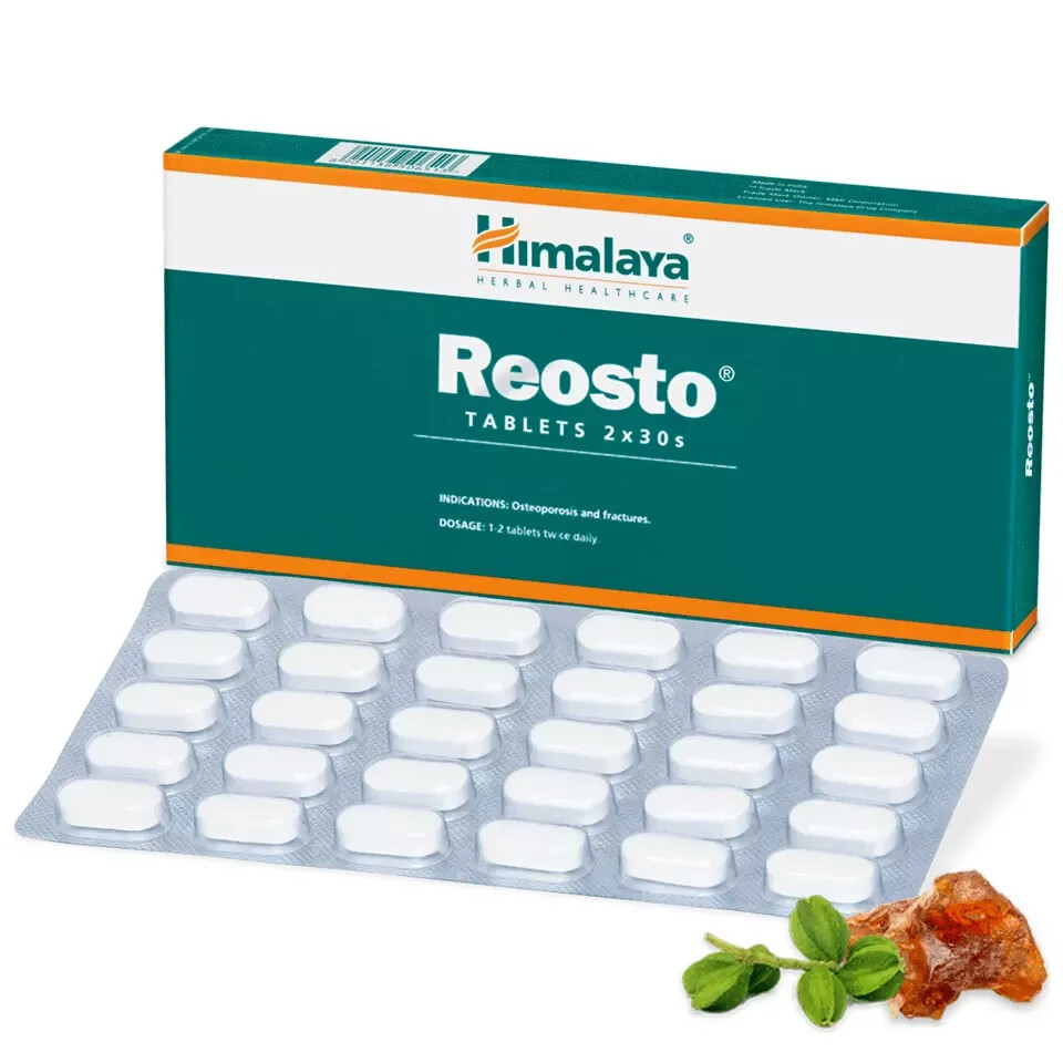 Himalaya Reosto 60 Tabs For Bones & Joint Health Exp May 2028