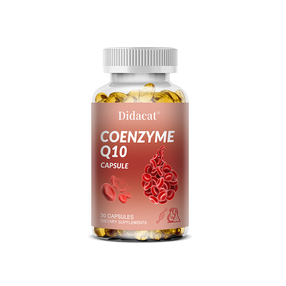 Coq10 200Mg, Supports Heart Health, 30/60/120 Rapid Release Capsules