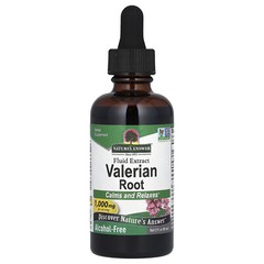 Nature s Answer Valerian Alcohol-Free 1 000 mg 2 fl oz 60 ml Alcohol-Free, GMP