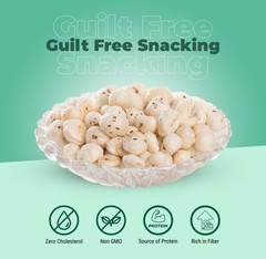 Royal Premium Phool Makhana | Extra Large Fox Nuts | Healthy Snack