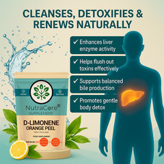 D-Limonene Capsules 550mg-(100% Citrus Zest)-Cholesterol , 100% Natural-90Caps