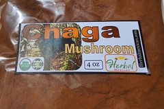 4 oz Chaga Mushroom Powder (Inonotus obliquus) Wild harveted Natural Chaga M