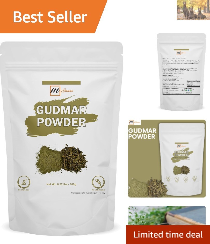 Resealable Gudmar Powder 100GMS – 100% Natural & Chemical-Free Health Supplement