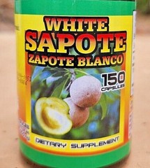 Zapote Blanco ✅ 150 Capsules 300 mg each White Zapote by Plantimex