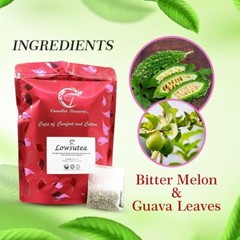 Lowsutea Pro Manage Blood Sugar, Cholesterol & Blood Pressure Sugar Detox tea