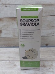 Pure Organic Soursop Extract, Tindedly Soursop Graviola Liquid Drops 60ml