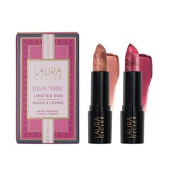 LAURA GELLER NEW YORK Italian Marble Lipstick Duo – Berry Banana & Rose Macaron