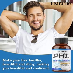 Hair Growth Capsules Saw Palmetto Supplement Hair Vitamins Unisex 30-120 Pills