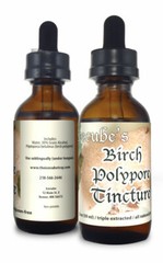 ICECUBE’S White BIRCH POLYPORE Triple Extracted 2 oz Tincture