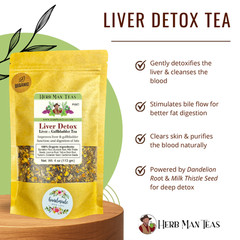 LIVER TEA – effective liver-detoxing blend; lowers blood fat; clears gallstones